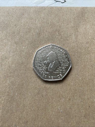 Sherlock holmes 50p fifty - sherlock,