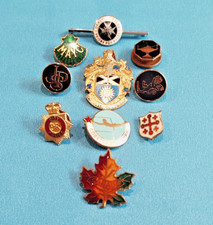 Vintage X10 Mixed Lot Enamel