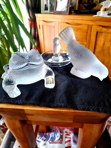Lalique 3pcs gregoire - lalique,