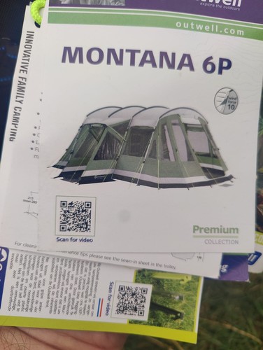 Family tent outwell montana - tent,