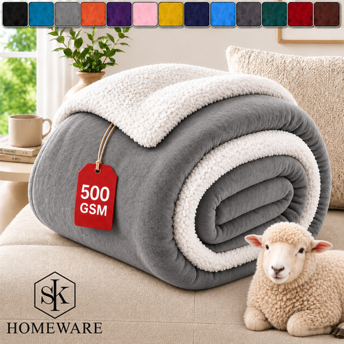 500 gsm heavy sherpa - 500,