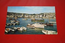QE II ,  Postcard 1950's, St. Ives , The Town and Harbour , Cornwall