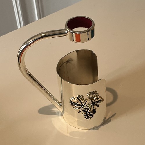 Vintage silver plated wine - silver,