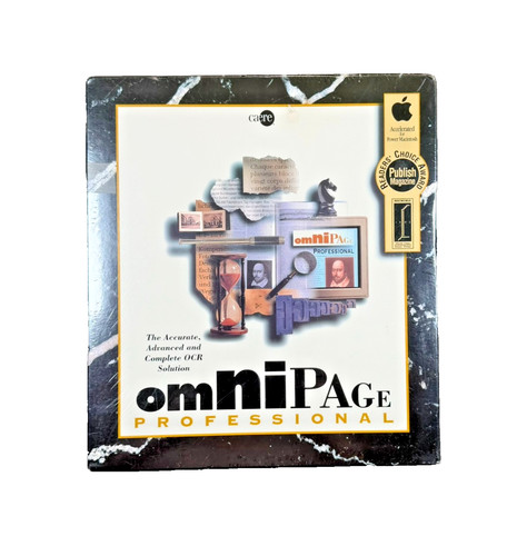 New sealed caere - caere, omnipage
