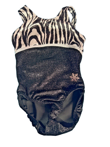 Snowflake gymnastics leotard - snowflake,