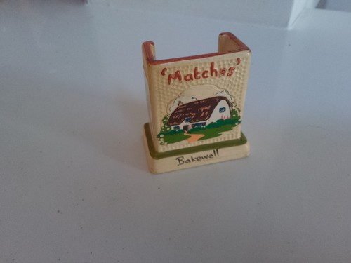 Vintage manor ware - manor, matchbox