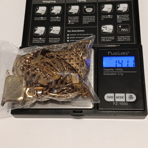 Lot 140 grams gold filled - lot,