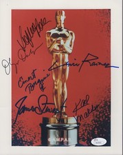 OSCAR STATUE HAND SIGNED 8x10