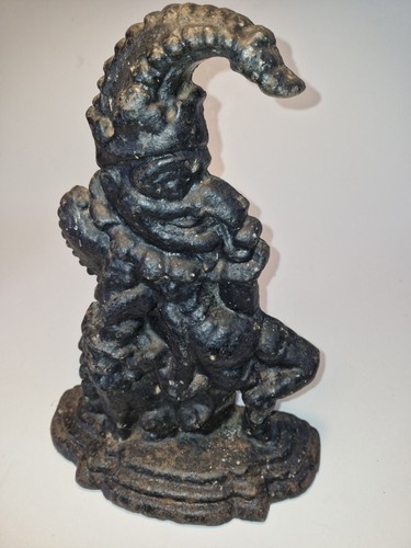 Vintage cast iron punch judy - punch, &