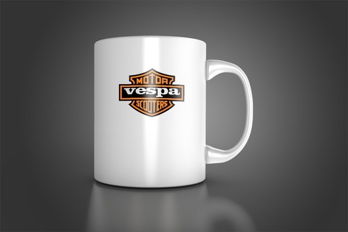 Vespa mug moto - vespa,