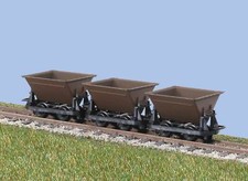 PECO GR-330 V-Skips Hudson Rugga, Brown OO9 Gauge