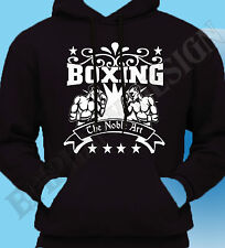 Boxer Boxing Boxers Fighter Gym Tyson The Noble Art Mens Hoody Hoodie T-Shirt