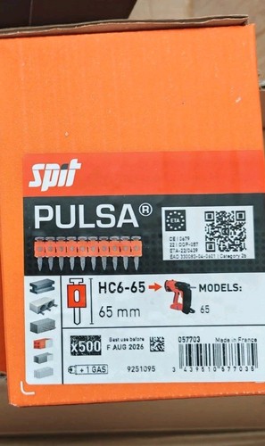 Spit pulsa nails 65mm - pulsa,