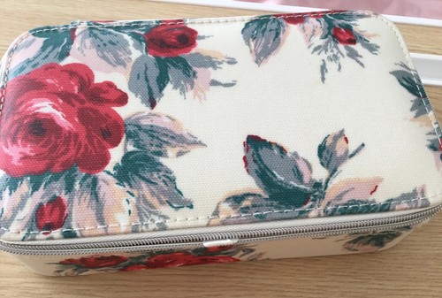 Cath kidston red floral pvc - kidston,