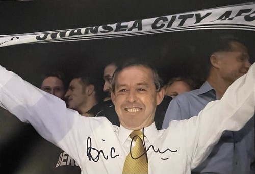 Swansea city signed photo - city,