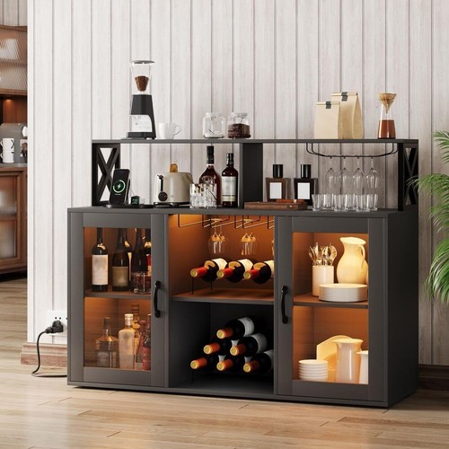 Kitchen sideboard wine rack - wine,