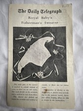 Vintage Knitting Pattern Royal