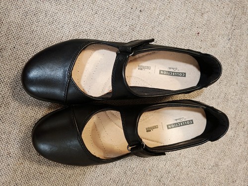 Clarks womens black soft - womens,