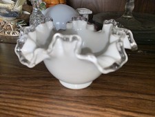 Vintage Fenton Silver Crest
