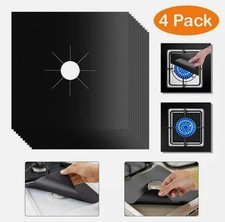 4 x REUSABLE GAS RANGE STOVE