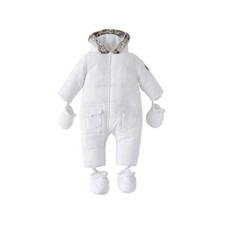 Silvercross White Pram Suit/snow Suit 9-12month