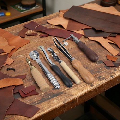 Pcs leather working - 19,