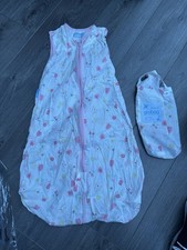 6-18 Month Travel Grobag Baby Summer Sleeping Bag 0.5 tog pink Floral