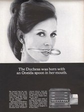 1967 Oneida PRINT AD Sterling
