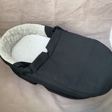 Stokke Beat Carry Cot Bassinet For Pram Black Star Mattress