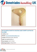 Key for Ignition Switch for