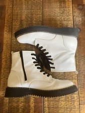 Madden Girl Lug Sole Lace/Side