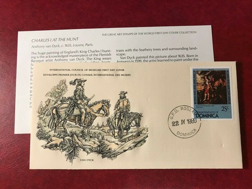 Dominica 1980 fdc icm art - fdc,