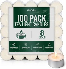 Globrite unscented tea lights - globrite,