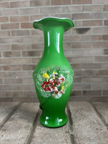 Vintage green murano - vintage, art