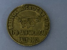 2002 Bristol Microcar Auto Club Meet badge bath rally rare!