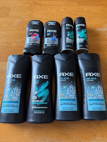 Lot men axe products 4 - lot,