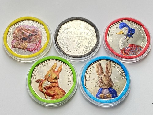2016 beatrix potter 50p - 2016,
