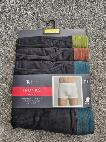 Men cotton trunks 3 - tu, men’s