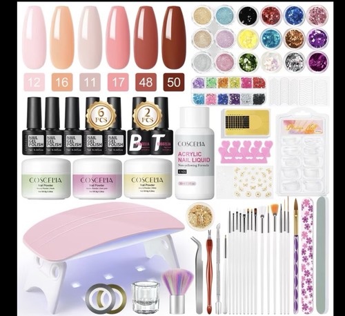 Acrylic nail kit gel - acrylic,