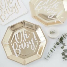Oh Baby Gold Baby Shower By
