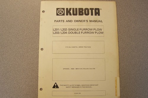 Kubota parts and owner - kubota, owner's