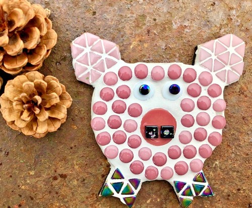 Myfirstmosaic pig - myfirstmosaic,