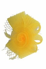Flower Feather Hair Hat
