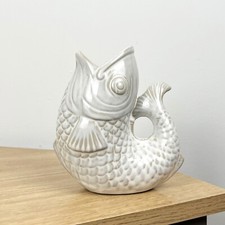 Modern Ornament for Living Room Nautical Fish Jug Vase for Bathroom Home Gift