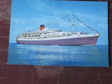 POSTCARD  ,  SS Reina Del Mar