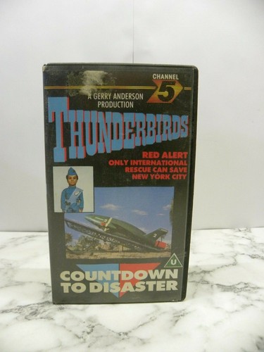 Rare vhs video thunderbirds - vhs,
