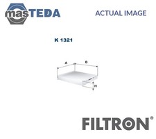 K 1321 CABIN POLLEN FILTER