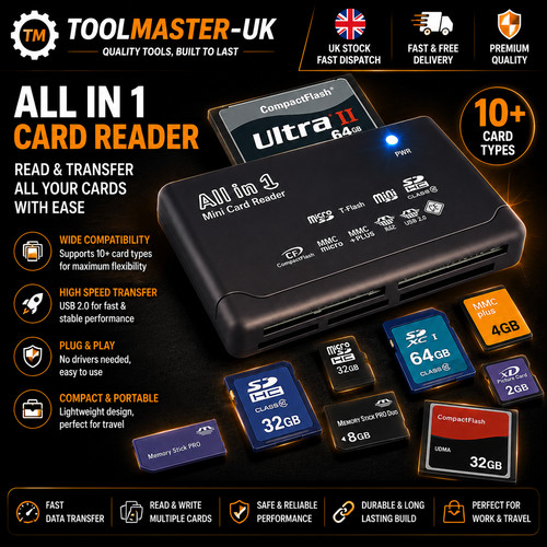 Usb memory card reader - usb, xd