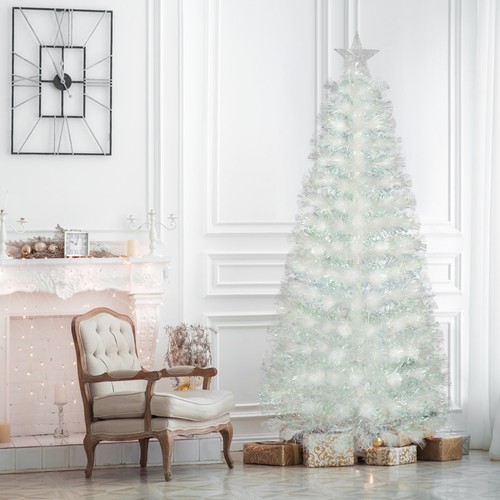 6ft white christmas - white, trees