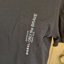 black Diesel T-shirt featuring